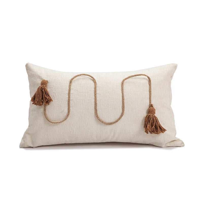 Axyaa Christmas Tree Plaid Cushion Cover in Various Sizes