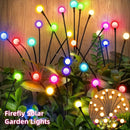 Axyaa Solar Firefly Garden Lights: Wind-Driven LED Outdoor Decor for Ramadan Fest.