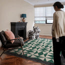 Axyaa Plush Nordic Living Room Rug: Soft, Fluffy, Non-slip Large Area Carpet