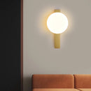 Axyaa Nordic LED Wall Light Sconce, Minimalist Design, Living Room Bedside Lamp