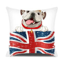 Axyaa London Guard Street Scene Cushion Cover - Cute Cartoon Design
