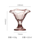 Axyaa Glass Dessert Bowl Set Molecular Cuisine Tableware