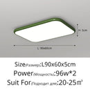 Axyaa Modern LED Ceiling Lamp 5 Colors for Living Room Bedroom Lighting