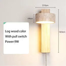 Axyaa Circular LED Double-Sided Wall Lamp for Bathroom Vanity Mirror