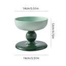 Axyaa Ceramic Pet Bowl: Neck-Friendly Design, Anti-Tipping Base, Promotes Healthy Digestion.