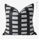 Axyaa Light Luxury Leather Pillow Cover for Living Room Sofa, Bedroom & Bedside