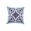 Axyaa Retro Embroidered Square Sofa Pillows for American Rustic Style Décor