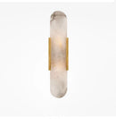 Axyaa Nordic Golden Marble Wall Lamp for Living Room Bedroom Bedside