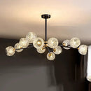 Axyaa Crystal Chandelier Pendant Light for Living Room and Bedroom