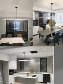 Axyaa LED Chandelier Pendant Light for Kitchen Dining Room Home Decor