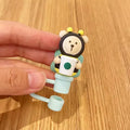 Axyaa Silicone Cartoon Straw Cover Cap, Cute & Heat-resistant Drinking Accessory