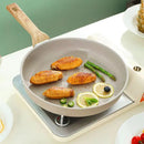 Axyaa Nonstick Wok Pan for Gas & Induction Cooktops - Ceramic Coating