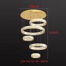 Axyaa Nordic Dining Room Pendant Light Chandelier for Indoor Ceiling Lighting