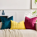 Axyaa Luxe Velvet Cushion Cover for Elegant Home Decor