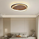 Axya Walnut LED Ceiling Light Chandelier for Home Indoor Lighting