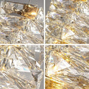 Axyaa Crystal Pendant Lights: Modern Luxury Bedroom & Living Room LED Chandeliers