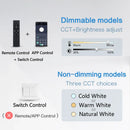 Axyaa 20-Inch Smart LED Ceiling Light: App Remote Control, Dimmable, Ultra-thin - for Living Room, Bedroom