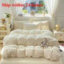 Axyaa Cloud Cotton Lace Summer Quilt Set - Single Thin Cool Quilt