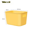 Axyaa Set of 10 Plastic Storage Boxes for Home Organization