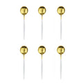 Axyaa Mini Stainless Steel Tea Spoon Set for Coffee, Tea, and Sauces