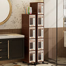Axyaa Vintage Slim Storage Cart with Drawers for Kitchen/Bathroom/Living Room