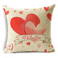 Red Love Aesthetic Romantic Pillowcase by Axyaa - Multiple Sizes