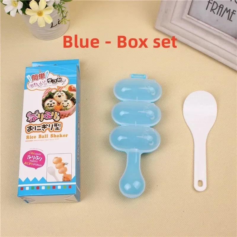 Axyaa Baby Rice Ball Mold Set - Kids Sushi Maker Kit & Vegetable Mould
