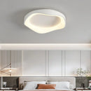 Axya LED Ceiling Lights: Minimalist Black White Acrylic Fixture for Home & Office