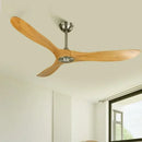 Axyaa 88-Inch DC Motor Ceiling Fan with Remote Control and Wood Blades