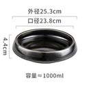 Axyaa Ceramic Deep Plate Set of 4