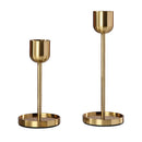 Axya Gold Iron Candle Cup Set for Romantic Home Decor & Events