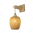 Axyaa LED Rattan Wall Lamp for Living Room & Bedroom Decor