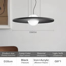 Axyaa Modern French Restaurant Pendant Light for Bedroom, Living Room, and Bar