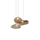 Axyaa Nordic Glass Pendant Light Art Chandelier Suspension Decorative Hanging Lamp