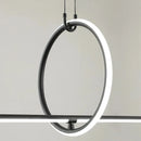Axyaa Geometric LED Pendant Lighting for Minimalist Kitchen Island