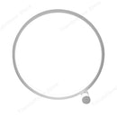 Axyaa LED Ring Table Lamp Dimmable Night Light for Home Hotel Decor