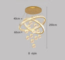 Axyaa LED Ceiling Lamp Chandelier for Modern Bedroom and Dining Room