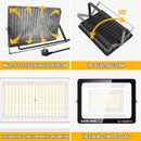 Axyaa LED Flood Light 50W-200W 110V 240V Outdoor Lighting 4000K Floodlight for Street Garden