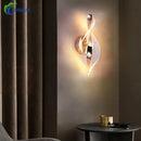 Axyaa Nordic Acrylic LED Wall Lamps for Home Decor and Indoor Lighting