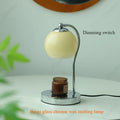 Axyaa Glass Table Lamp Aromatherapy Candle: Bedroom Bedside Atmosphere, Ornaments Gift