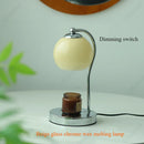 Axyaa Glass Table Lamp Aromatherapy Candle: Bedroom Bedside Atmosphere, Ornaments Gift
