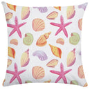 Axyaa Ocean Starfish Shell Cushion Cover - Soft Pillowcase for Living Room Sofa