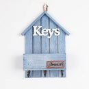 Miniature Wooden Cabin Wall Hanging by Axyaa - Creative Handmade Decorative Ornament