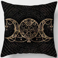 Axyaa Dark World Tree Print Pillow Cover - Home Decor Essential