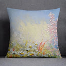 Axyaa Oil Painting Pattern Pillowcase for Car Ornaments, Office, Living Room Home