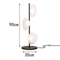 Axyaa LED Standing Lamp, 3-Color Brightness Control, Modern Remote-Controlled Floor Lamp