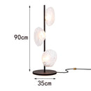 Axyaa LED Standing Lamp, 3-Color Brightness Control, Modern Remote-Controlled Floor Lamp