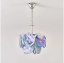 Axyaa Colored Glass French Pendant Light