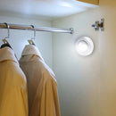 Axyaa Round COB LED Under Cabinet Light with Adhesive Sticker