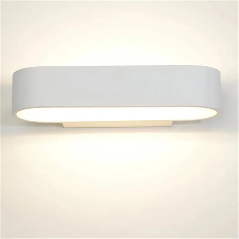 Axyaa 12W Aluminum LED Wall Lamp for Modern Indoor Lighting